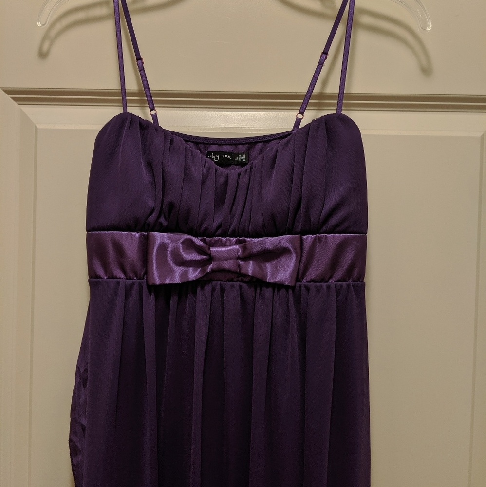 Ruby Rox Purple Dress - Picture 2 of 5
